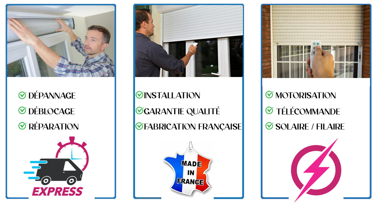 Depannage volet roulant Paris